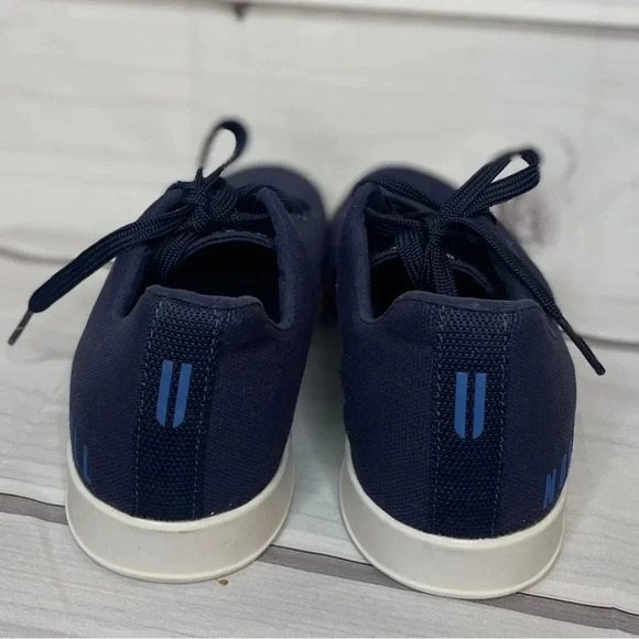 NOBULL Canvas Trainer Navy Ivory Blue Athletic Shoes Men's 8.5 Women’s 10 - Picture 6 of 6